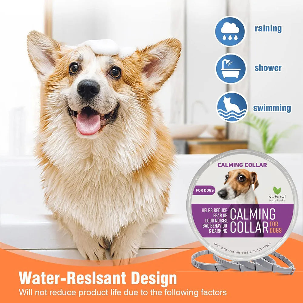 PAWVY Calming Natural Pheromone Collar For Cats Or Dogs