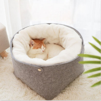 PAWVY ComfortMax Enclosed Pet Bed
