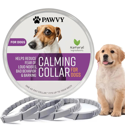 PAWVY Calming Natural Pheromone Collar For Cats Or Dogs